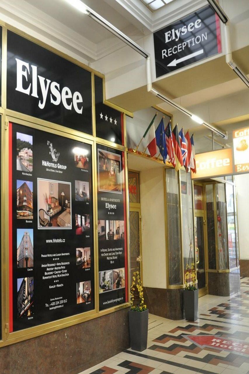 Elysee Hotel Prague Exterior photo